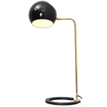 Heiße Verkäufe moderne Luxus schwarze Farbe Home Deco Nachttischlampen